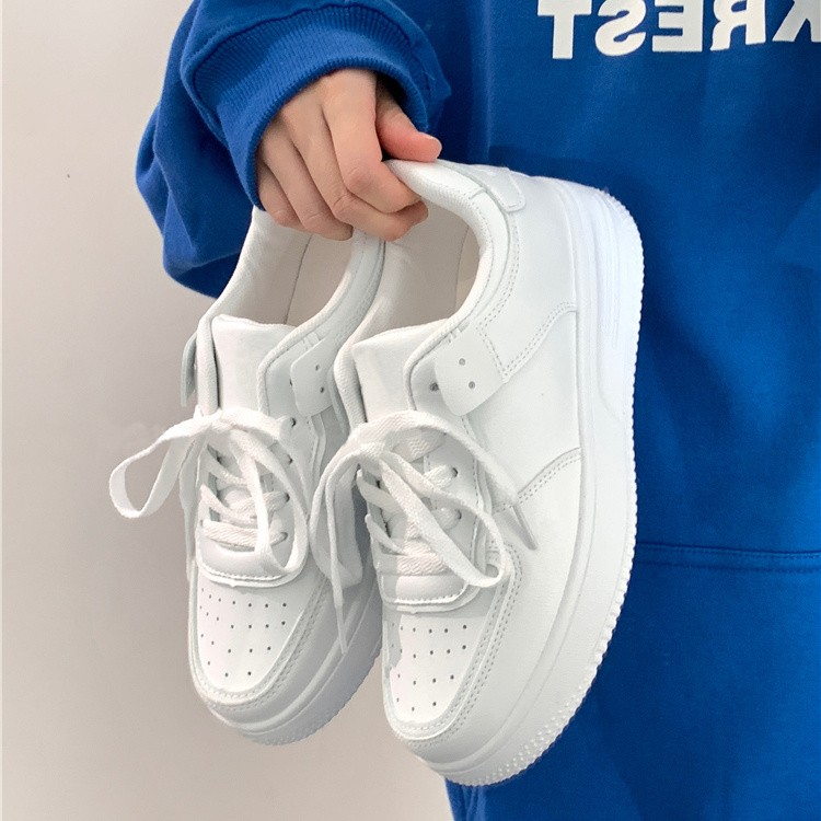Women's Platform White Sneaker - Vans Shoes Old Skool ulasan dan harga